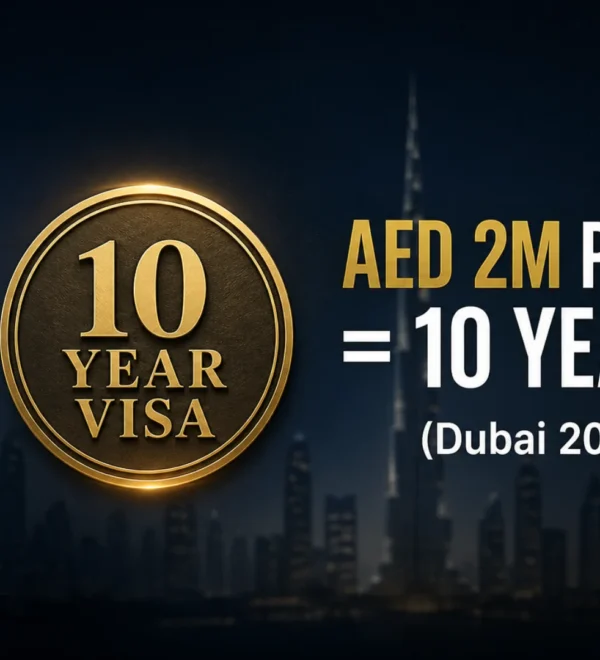 Golden Visa Dubai: Complete Property Investor Guide 2026