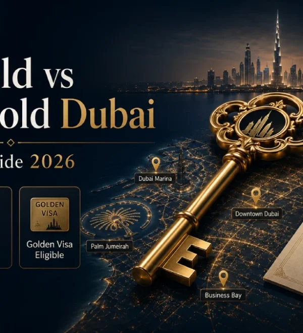 Freehold vs Leasehold Property Dubai: What Investors Must Know